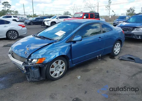 2008 Honda Civic Lx z USA, uszkodzony, nr VIN 2HGFG12638H566417